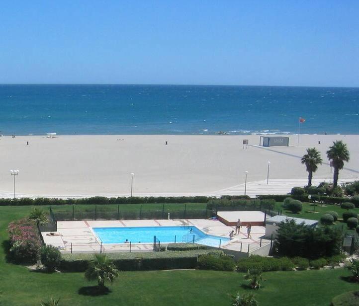 Le Jardin De La Plage - T2 - Terrasse Jardin 30M2 - Piscine - Clim- Wifi -Parking Canet Exterior foto